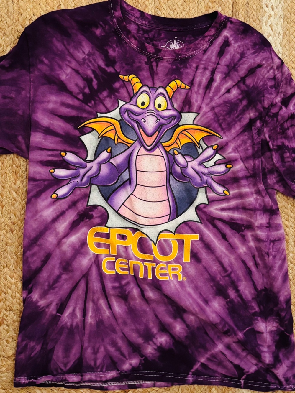 Rare Tie-Dye EPCOT Figment COVID Era Shirt